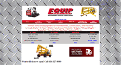 Desktop Screenshot of equiprentalsales.com