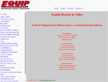 Tablet Screenshot of catalog.equiprentalsales.com